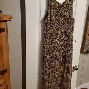 Leopard print dress